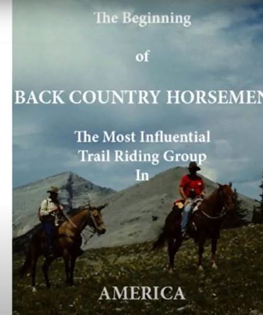 The Beginning of Back Country Horsemen